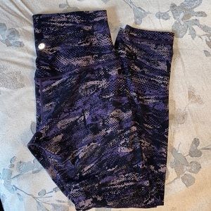 Lululemon Align Thunder Wave purple leggings